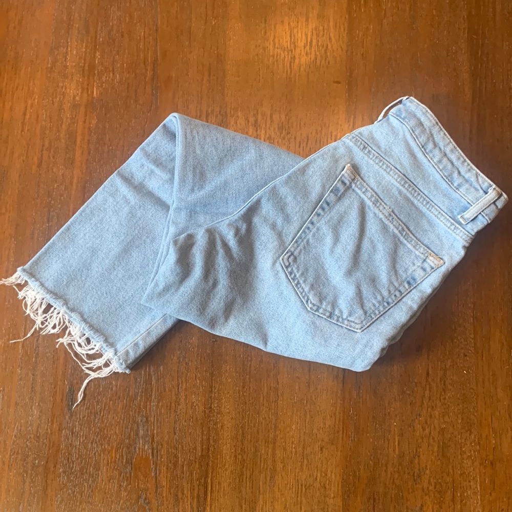 Topshop MOTO High Waisted Crop Jeans